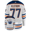Edmonton Oilers Trikot OSCAR KLEFBOM 77 Adidas Weiß Authentic - Herren